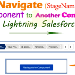 How to navigate from one component to another component on click button after Change Opportunity Stages (Mark Stage as Complete) in lightning component Salesforce | how to navigate lightning component on click button after changed the opportunity StageName Value in Salesforce lightning component