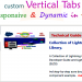 lwc custom vertical tabs dynamic changed -- www.w3web.net
