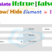 lwc template if conditions show hide element -- w3web.net