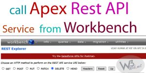 call apex rest service from workbench rest explorer -- w3web.net